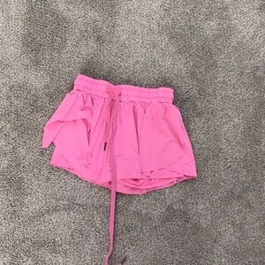 Hot Pink flowy shorts